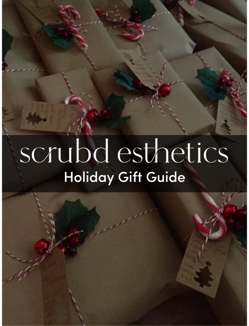 Scrubd Esthetics holiday gift guide